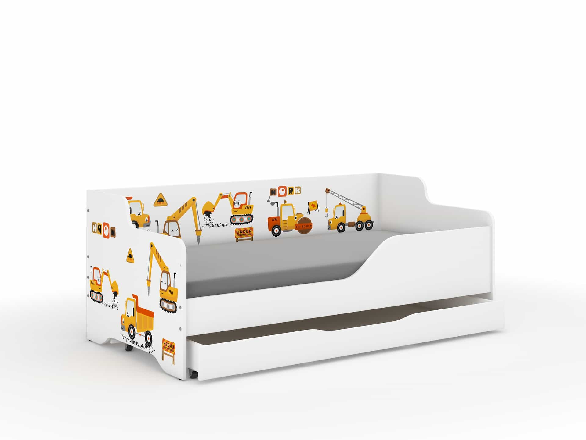 Dětská postel LILU 160x80 PLAC BUDOVY-sada
