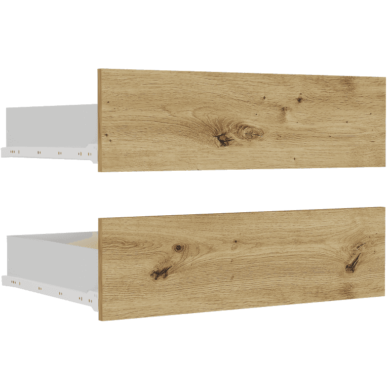 Sada - 2 zásuvky do posuvné skříně Norvio 250 cm barva Artisan