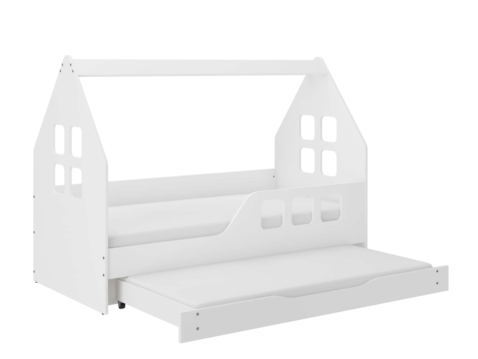 Dětská postel DOMEK 160x80 PRAVÁ s funkcí spaní