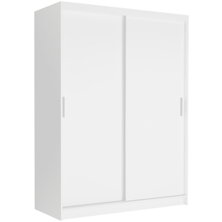 Posuvná skříň Rivano III 150 cm bílá 2-dveřová
