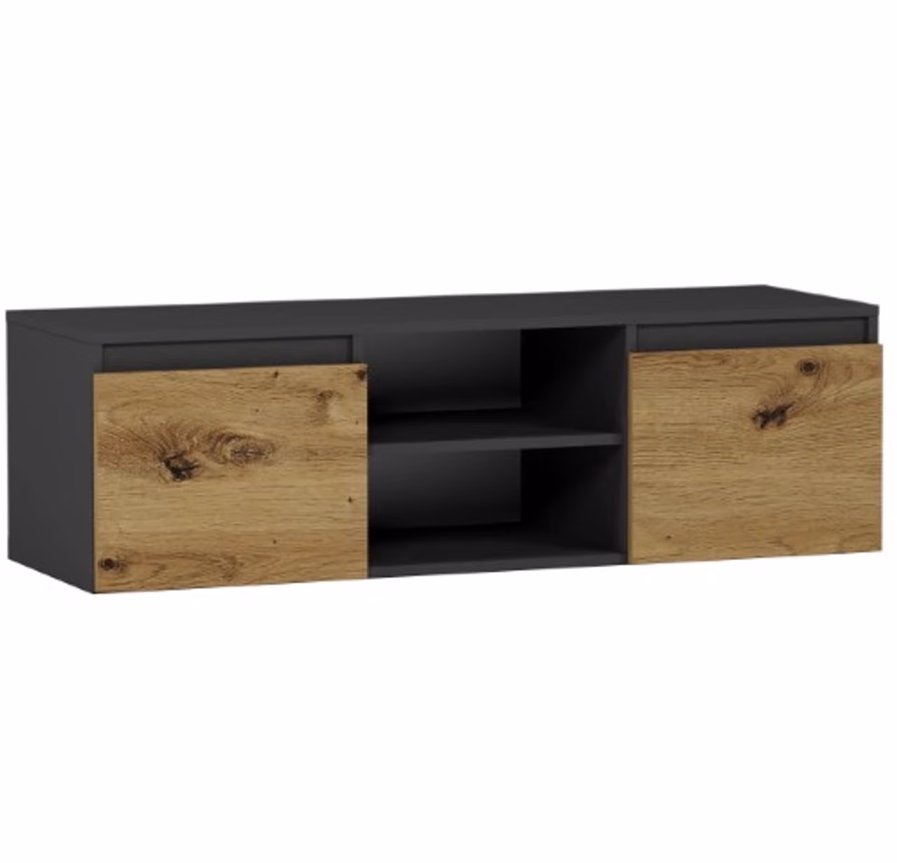 Stojací RTV skříň levná Antracit mix Artisan 40 x 120 cm – video produktu